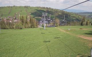 Suche-ski  widok z górnej stacji - 03-05-2025 10:02