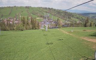 Suche-ski  widok z górnej stacji - 03-05-2025 10:09