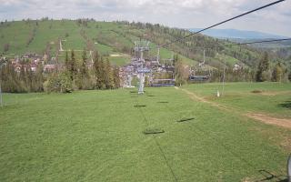 Suche-ski  widok z górnej stacji - 03-05-2025 10:23