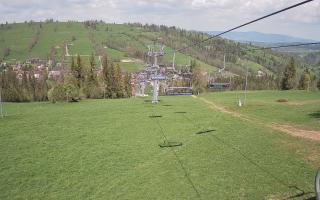 Suche-ski  widok z górnej stacji - 03-05-2025 10:30