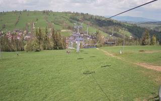 Suche-ski  widok z górnej stacji - 03-05-2025 10:51