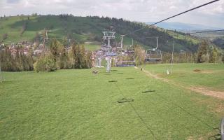 Suche-ski  widok z górnej stacji - 03-05-2025 10:58