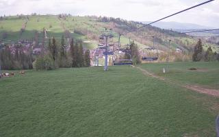 Suche-ski  widok z górnej stacji - 03-05-2025 11:05