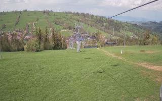 Suche-ski  widok z górnej stacji - 03-05-2025 11:55