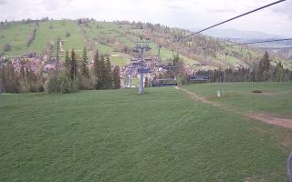 Suche-ski  widok z górnej stacji - 03-05-2025 12:37
