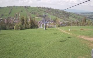 Suche-ski  widok z górnej stacji - 03-05-2025 13:05