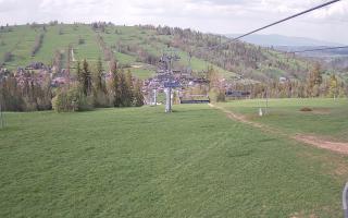 Suche-ski  widok z górnej stacji - 03-05-2025 13:19