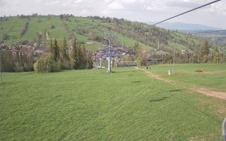 Suche-ski  widok z górnej stacji - 03-05-2025 13:26