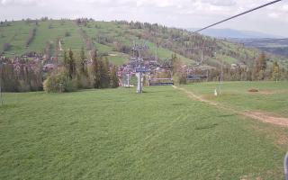 Suche-ski  widok z górnej stacji - 03-05-2025 13:40