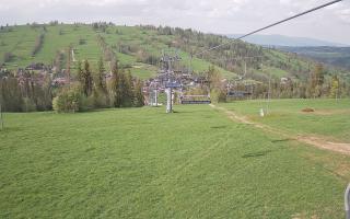 Suche-ski  widok z górnej stacji - 03-05-2025 13:54