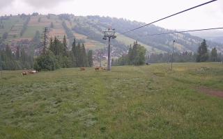 Suche-ski  widok z górnej stacji - 17-06-2025 06:20