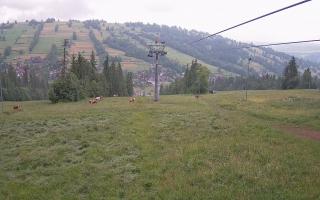 Suche-ski  widok z górnej stacji - 17-06-2025 06:34