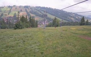 Suche-ski  widok z górnej stacji - 17-06-2025 06:48