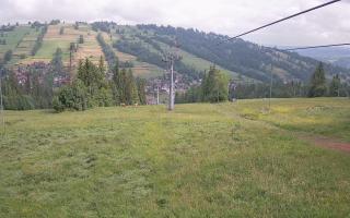 Suche-ski  widok z górnej stacji - 17-06-2025 06:55