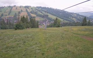 Suche-ski  widok z górnej stacji - 17-06-2025 07:02