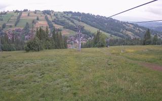 Suche-ski  widok z górnej stacji - 17-06-2025 07:44