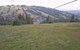 Suche-ski  widok z górnej stacji - 17-06-2025 07:51