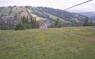 Suche-ski  widok z górnej stacji - 17-06-2025 08:40