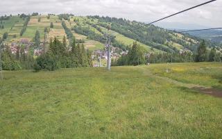 Suche-ski  widok z górnej stacji - 17-06-2025 08:55