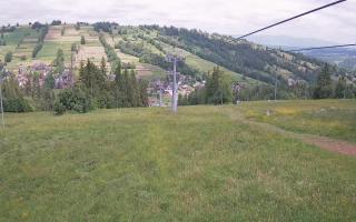 Suche-ski  widok z górnej stacji - 17-06-2025 09:44