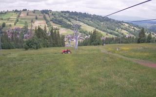 Suche-ski  widok z górnej stacji - 17-06-2025 09:58