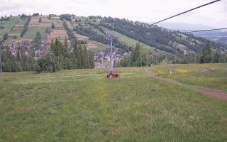 Suche-ski  widok z górnej stacji - 17-06-2025 10:05