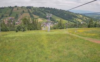 Suche-ski  widok z górnej stacji - 17-06-2025 10:19