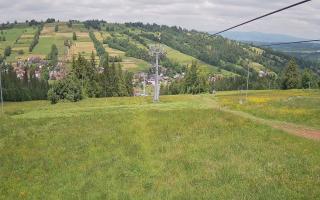 Suche-ski  widok z górnej stacji - 17-06-2025 10:33