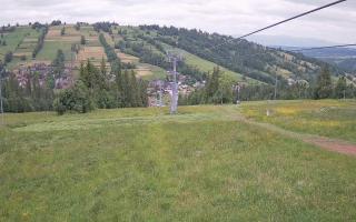 Suche-ski  widok z górnej stacji - 17-06-2025 10:40
