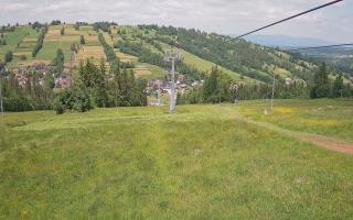 Suche-ski  widok z górnej stacji - 17-06-2025 11:15