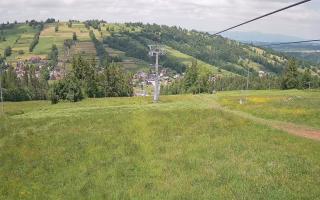 Suche-ski  widok z górnej stacji - 17-06-2025 11:22