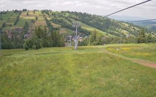 Suche-ski  widok z górnej stacji - 17-06-2025 11:29