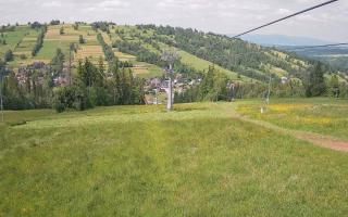 Suche-ski  widok z górnej stacji - 17-06-2025 12:40