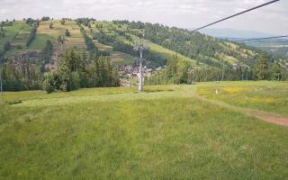 Suche-ski  widok z górnej stacji - 17-06-2025 12:54
