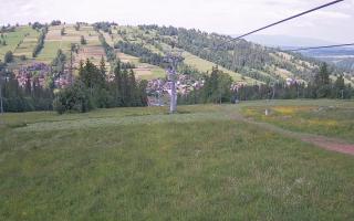 Suche-ski  widok z górnej stacji - 17-06-2025 13:01