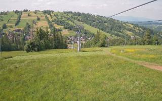 Suche-ski  widok z górnej stacji - 17-06-2025 13:36
