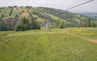 Suche-ski  widok z górnej stacji - 17-06-2025 13:43