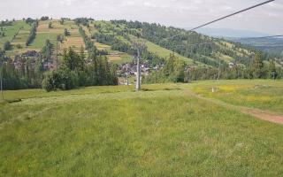 Suche-ski  widok z górnej stacji - 17-06-2025 13:50