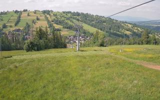 Suche-ski  widok z górnej stacji - 17-06-2025 13:57