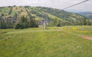 Suche-ski  widok z górnej stacji - 17-06-2025 14:04