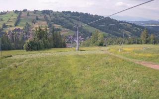 Suche-ski  widok z górnej stacji - 17-06-2025 14:46