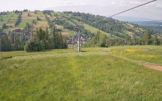 Suche-ski  widok z górnej stacji - 17-06-2025 15:00