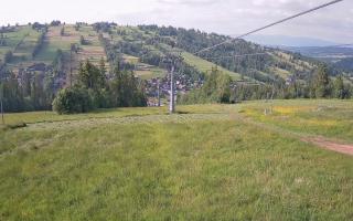 Suche-ski  widok z górnej stacji - 17-06-2025 15:28