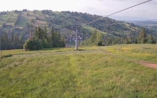 Suche-ski  widok z górnej stacji - 17-06-2025 16:46