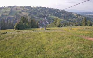 Suche-ski  widok z górnej stacji - 17-06-2025 16:53