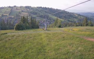 Suche-ski  widok z górnej stacji - 17-06-2025 17:00