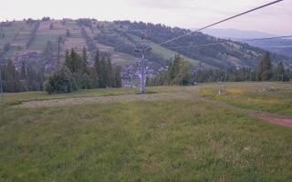 Suche-ski  widok z górnej stacji - 17-06-2025 19:00