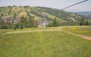 Suche-ski  widok z górnej stacji - 18-06-2025 10:28