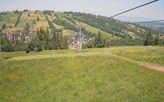 Suche-ski  widok z górnej stacji - 18-06-2025 10:35