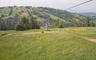 Suche-ski  widok z górnej stacji - 18-06-2025 14:34